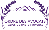 Ordre des Avocats du 04 Logo